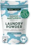 | Natural Laundry Detergent Powder & Washing Soda for Tough Stains & Odors | Hypoallergenic, Safe for Sensitive Skin | Biodegradable & Eco-friendly | Unscented | 47 oz 94 Loads