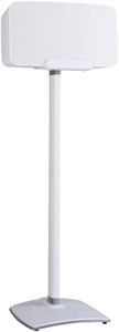 Sanus Wireless Speaker Stand for Sonos Five and Sonos Play:5 - Audio Enhancing Design for Vertical & Horizontal Audio with Built-in Cable Management & Premium Alloy Materials - OSS52 (White)