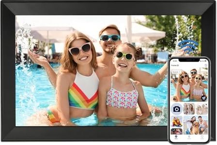 Digital Picture Frame Funcare 15.6 Inch Large WiFi Digital Photo Frame with FHD Touchscreen, Built-in 64GB Storage, Easy to Share Photos and Videos via APP, Wall Mountable