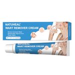 NATUHEAL Wart Remover & Verruca Freeze 20g - Effective Wart, Plantar Warts, Common Warts, Flat Warts, Corns, Calluses, Wart Removal Cream For Body and Hands