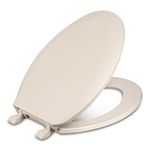 Centoco 1600-106 Elongated Plastic Toilet Seat, Standard Economy Model, Bone