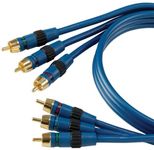 Audiovox Acoustic Research Performance Series Component Video Cable - 12feet - Blue