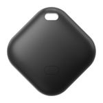 PEATOP Finder for iPhone AirTag Smart Tag Air Tracker Item Finders for Apple Find My (iOS Only) Track Key, Wallet, Luggage, Bluetooth 5.2 Locator with Replaceable Battery,IP67,Black