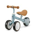 Kinderkraft Balance Bike CUTIE, Lightweight Kids First Bicycle, Baby Walker, Trike, No Pedals, with Ajustable Seat, for Toddlers, from 1 Year Old to 15 kg, Blue