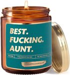 Got You a Little Something Best Aunt Ever Funny Lavender Vanilla Soy Candle for Cool Aunts ; Aunt Gifts for Christmas Xmas ; Birthday Gift Idea for Aunts from Niece or Nephew ; Aunt Candle (9oz)