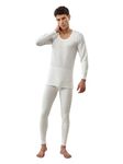 Lux Inferno Men's Thermal Set (White, 90)