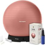 Retrospec Luna Exercise Ball - 55, 