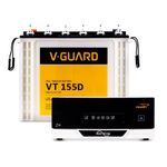 V-Guard Smart Inverter & Battery Combo (1200 Digital Sine Inverter With Tall Tubular 150Ah Battery) For Home, Office & Shops