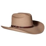 Stetson Marshall - 4X Wool Cowboy Hat (7 5/8, Ranch Tan)