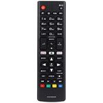 LFYSJTX Replacement lg remote control for tv for lg tv remote control Fit for Various LG Ultra HD TV with Netflix Amazen Buttons