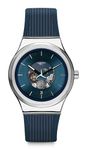 Swatch Blurang Automatic Casual Blue Watch (Model:YIS430)