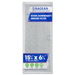 Downdraft Stovetop Filter Replacement for 71002111 Jenn Air Filter Downdraft 15.6” x 6.4” - Range Oven Filter Fits Into Jennair Downdraft Filter Vent and Protects the Stove Fan