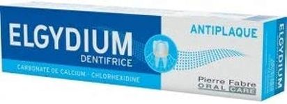 Three Packs Of Elgydium Anti-Plaque Toothpaste X 75Ml/100G