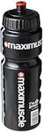 Maximuscle | Durable Bio-Based Sports Bottle for Working Out, Fitness, Hiking, Outdoor Sports | Pro-Athletes Reusable Water Bottle - Black, 750ml