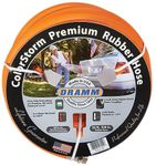 DRAMM 17002 ColorStorm Rubber Garden Hose, 5/8" x50', Orange