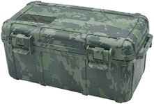 Cigar Caddy 3540 Camo 15 Cigar Waterproof Travel Humidor, Digital Camouflage Exterior