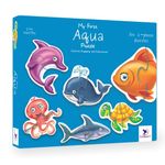 TOYKRAFT 2 Piece Animal Puzzles | Puzzles for Kids Age of 2-3 Years| Educational Toys | Head & Tail Water Puzzles | My First Aquatic Animal Puzzle