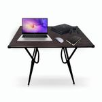 ARS crafts Multi Purposes Folding Computer Work from Home Table for Laptop Study Office Foldable Desk (Powder Coated Finish)