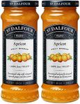 St Dalfour Thick Apricot French Fruit Spread (10 oz) - 100% from Fruit - No Synthetic Nitrates or Nitrites - No Cane Sugar Added - Naturally Sweetened - Pack of 2