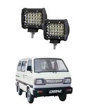 PRIKNIK Fog Light Led Bar Work Light Bar 4 Inch 24 LED 72 Watt Cree Four Row Driving Lamp 2 Pc (Colour White) Compatible with M-aruti S-uzuki O-mni