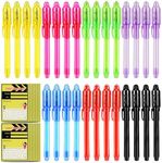 28 Pcs UV Invisible Ink Pens with W