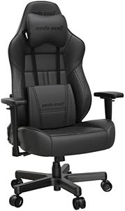 Anda Seat Dark Demon Dragon Gaming Chair for Adults - Ergonomic Video Game Seat, Reclining Office Computer Chair, Neck & Lumbar Back Support - Large Black Premium PVC Leather Desk Seat