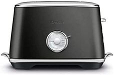 Breville the Soft Top® Luxe 2-Slice Toaster, BTA735BST, Black Stainless Steel