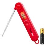ThermoPro TP03B Digital Meat Thermometer for Cooking, Instant Read Thermometer with Backlight, Kitchen Food Thermometer for Grill Smoker BBQ Oil Deep Fry Candy Bread Coffee with Pop-up Meat Probe