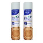 Wonder Fresh Air Freshner Spray, Sandalwood Fragrance | Long Lasting Fragrance for Home & Office | 235 ml Each (Pack Of 2)