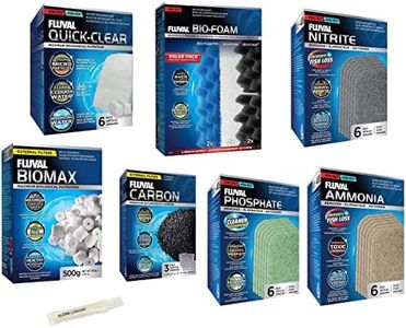 Inland Seas Fluval 306/307 Canister Filter Semi Annual Maintenance Kit Plus Bundle (8 Items)