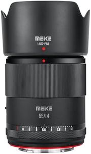 Meike 55mm F1.4 Auto Focus STM Stepping Motor APS-C Portrait Lens Compatible with Sony E Mount Cameras A6400 A5000 A5100 A6000 A6100 A6300 A6500 A6600 A6700 ZV-E10