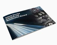 Blank Service History Book - Car Van Maintenance Replacement Vehicle Record Book - Pack of 1