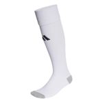 Adidas Unisex Adult Milano 23 Over The Calf Soccer Socks,White/Black,Large