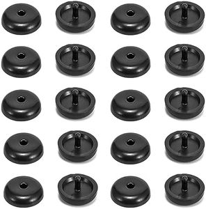 Seat Belt Button 10 Set, Universal Snap-on Seatbelt Stopper, Buckle Clip Stop Button for Car Trunk SUV Seat Belt