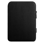 MoKo 9-11 Inch Tablet Sleeve Bag Carrying Case Fits New 11-inch iPad Pro M4/iPad Air M2 2024, iPad Air 5/4/3 10.9"/10.5", iPad Pro 11 M2, iPad 10th 10.9, iPad 9/8th Gen 10.2, Tab S8/S9 11", Black