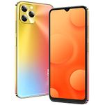Blackview A95 Mobile Phone Unlocked, 20MP+8MP Camera, Helio P70 Octa-core 8GB+128GB, 6.53" HD+ Scrreen, 4380mAh 18W Fast Charge, Dual SIM Android 11 Smartphone, Fingerprint GPS, Box Speaker, Gold