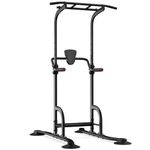 BangTong&Li Pull Up Bar for Home Gym Equipment Power Tower Dip Station Multi-Function Strength Training Fitness Equipment 300LBS