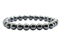 Crystal Heaven Hematite Bracelet for Women Men with Healing Crystal and Reiki Stone - Beautiful Gemstone Beaded Bracelet for Balance, Harmony & Positive Energy