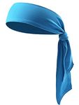 Stretchy Headband, Unisex Soft Sweat band Hair Band Head Strap Scarf Wrap Bandana for Running Fitness Yoga Cycling GYM Basketball Under Helmet Liner Sports Headwear, Quickly Dry, Ultra Slim