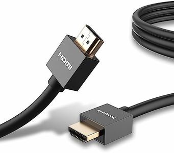Honeywell HDMI Cable v2.0 with Ethernet, 3D/4K@60Hz Ultra HD Resolution, 2 Mtr, 18 GBPS Transmission Speed, High-Speed, Compatible with all HDMI Devices Laptop Desktop TV Set-top Box Gaming Console