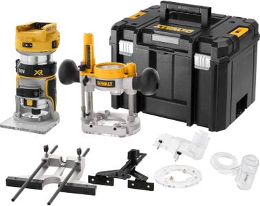 DeWalt 18V XR Cordless Router – Compact Handheld Power Tool