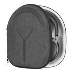 Geekria Shield Headphones Case Compatible with Bose 700NC, SoundTrue OnEar, AE2, AE, QC Ultra Case, Replacement Protective Hard Shell Travel Carrying Bag with Cable Storage (Dark Grey)