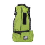 K9 Sport Sack Trainer | Dog Carrier Dog Backpack for Small and Medium Pets | Front Facing Adjustable Dog Backpack Carrier | Veterinarian Approved (Medium, Greenry)