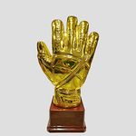 Bareeze Pure Football Trophy Goal Keeper Trophy Goal Keeper Gloves Trophy