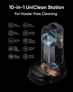 eufy Omni S1 Pro Robot Vacuum – Self-Cleaning, Smart Mapping