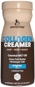 Rapid Fire Ketogenic Creamer with MCT Oil for Coffee or Tea, Supports Energy and Metabolism, Weight Loss, Ketogenic Diet