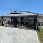 PURPLE LEAF 12' x 24' Outdoor Hardt