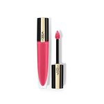 L'Oreal Paris Lipstick, Liquid Format with Matte Finish, Oil-In-Water Formula, Breathable and Lightweight Feel, Non-Flaking, Colour: 128 I Decide, 7ml