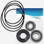 HQRP Bearing and Seal Kit Compatible with LG Kenmore 4036ER2004A 4036ER4001B 4280FR4048E 4280FR4048L WM2432HW WM2442HW WM2455HG WM2487HRM WM2501HVA WM2677HSM Front Load Washer Tub Replacement