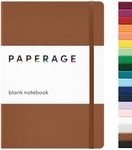 PAPERAGE Blank Journal Notebook, (C